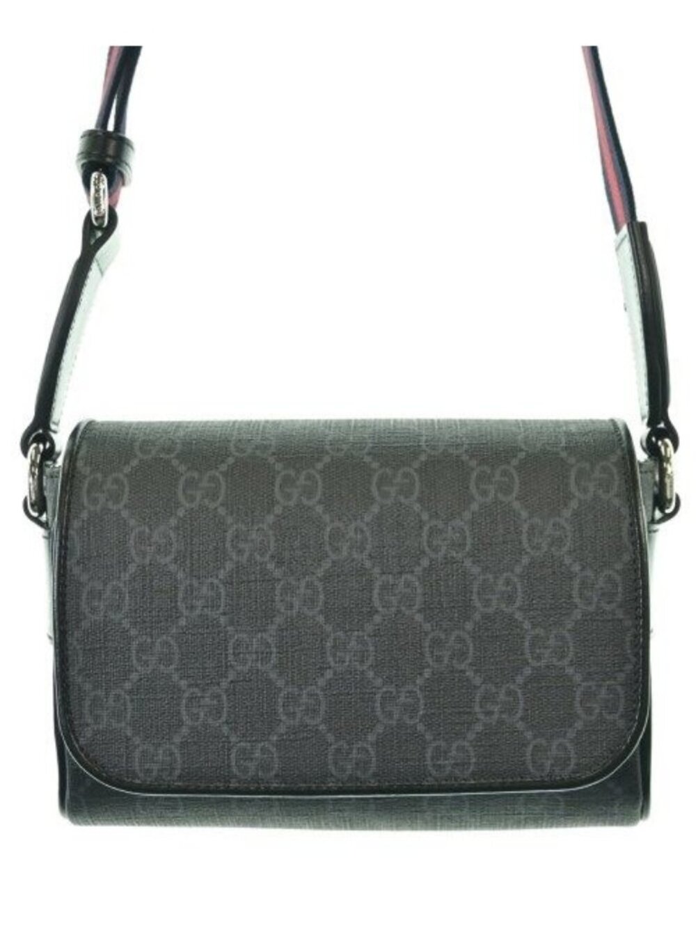 Gucci GG Supreme Shoulder Bag Black